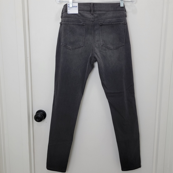 NWT Old navy rockstar dark Gray super skinny jeans size 8 - Picture 5 of 8